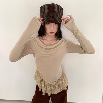 lace swing Top
