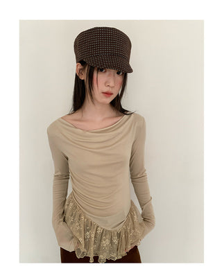 lace swing Top