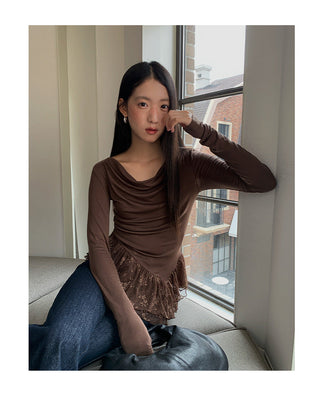 lace swing Top