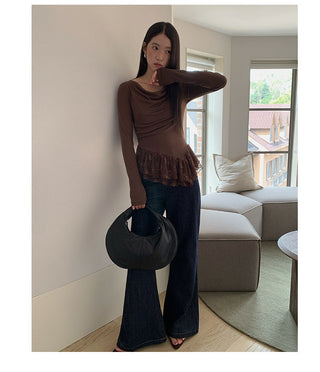 lace swing Top