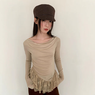 lace swing Top
