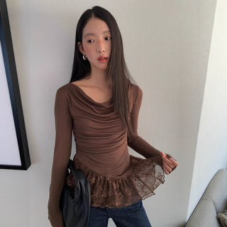 lace swing Top