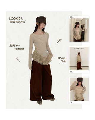 lace swing Top