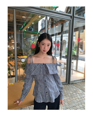 striped spaghetti top