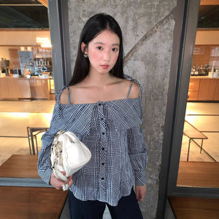 striped spaghetti top