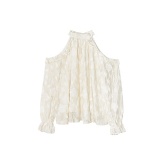 ruffle halter Top