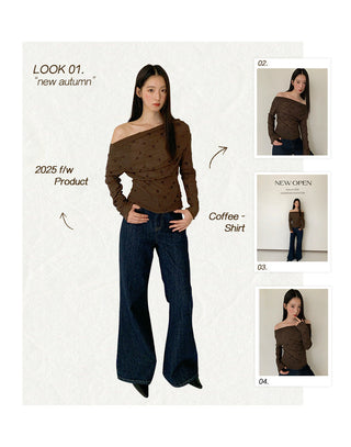 off-shoulder bottoming