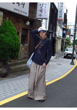 scarf long tee