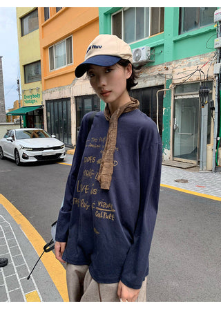 scarf long tee