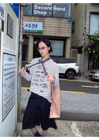 scarf long tee