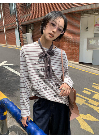 scarf long tee