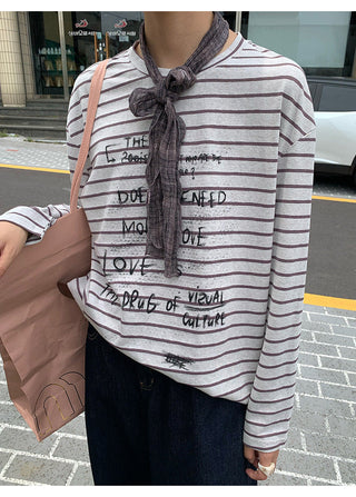 scarf long tee