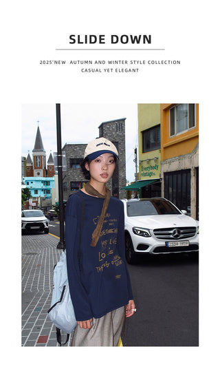 scarf long tee
