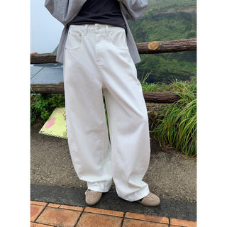 slim wide jeans