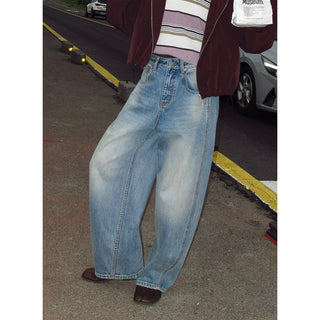 slim wide jeans
