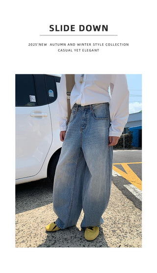 slim wide jeans