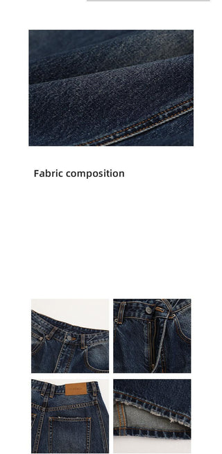 slim wide jeans