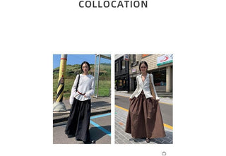knit A-line dress