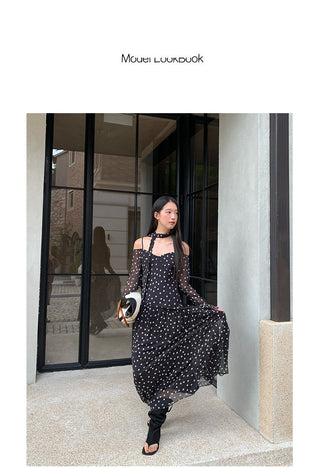 polka dot dress