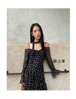 polka dot dress