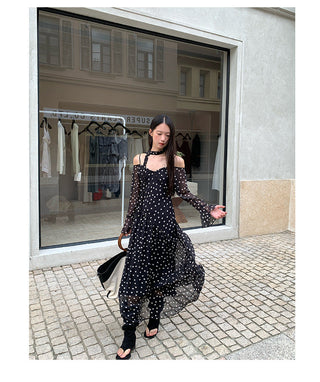 polka dot dress