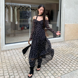 polka dot dress