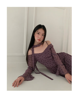 polka dot dress