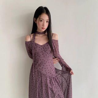 polka dot dress