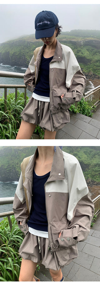 contrast color coat