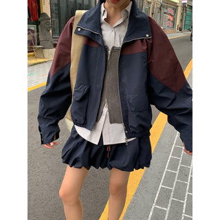 contrast color coat