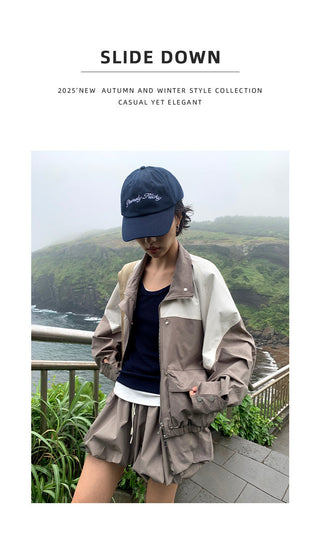 contrast color coat