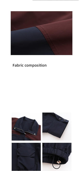 contrast color coat