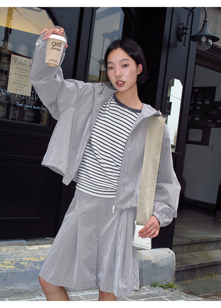 striped knit tee