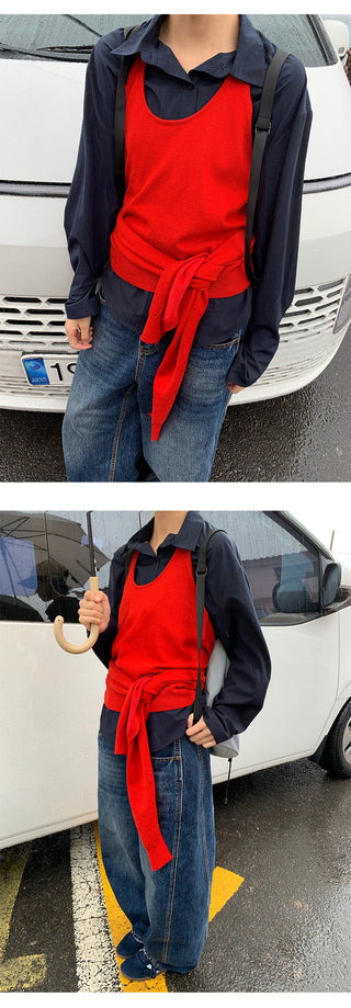 wool two-piece