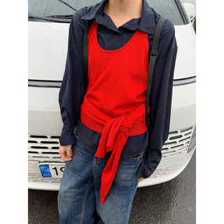 wool two-piece