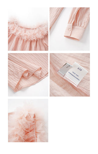 feather off-shoulder