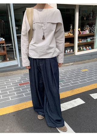 loose long jeans
