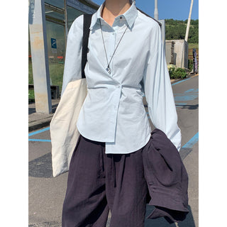 asymmetric cotton Top