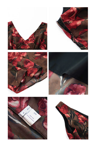 rose vest dress