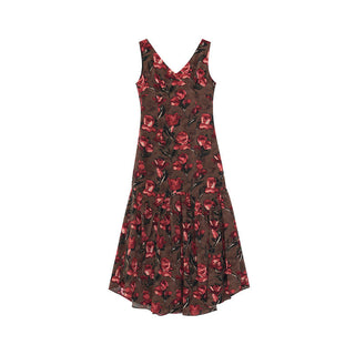rose vest dress