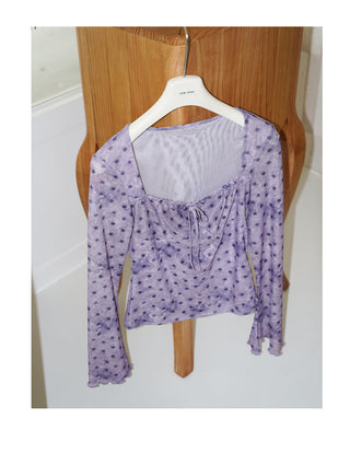 polka dot pullover