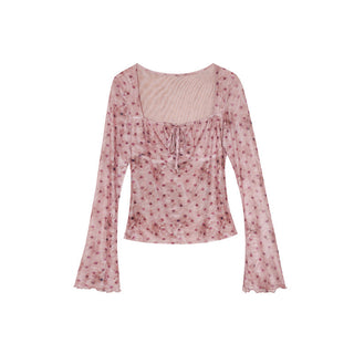 polka dot pullover