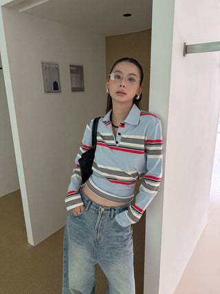 Striped Polo Shirt