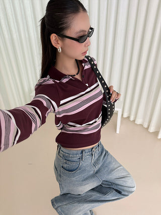 Striped Polo Shirt