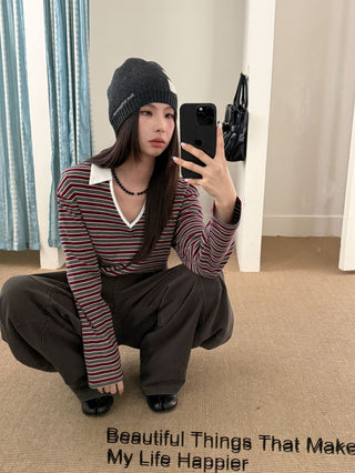 Casual Striped Shirt
