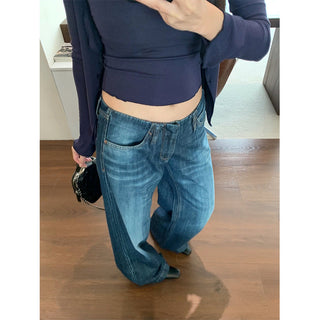 Low Waist Loose Trousers