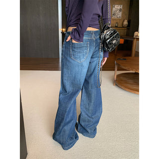 Low Waist Loose Trousers