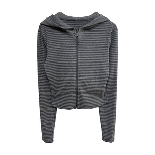 Striped Hooded Sweater