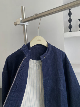 Retro Denim Short Coat