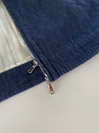 Retro Denim Short Coat